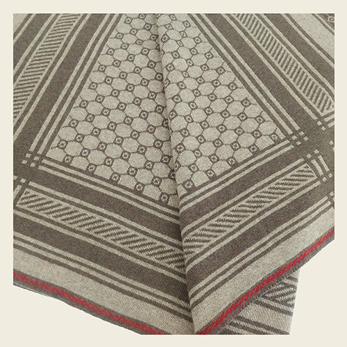 Плед жаккард &laquo;G&raquo; (св.беж и мокко)