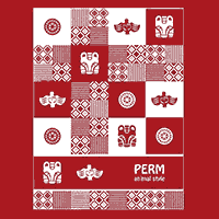 Плед ‘Пермь’