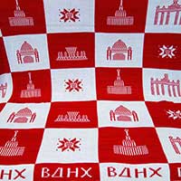 Плед жаккардовый 2 цвета с логотипом