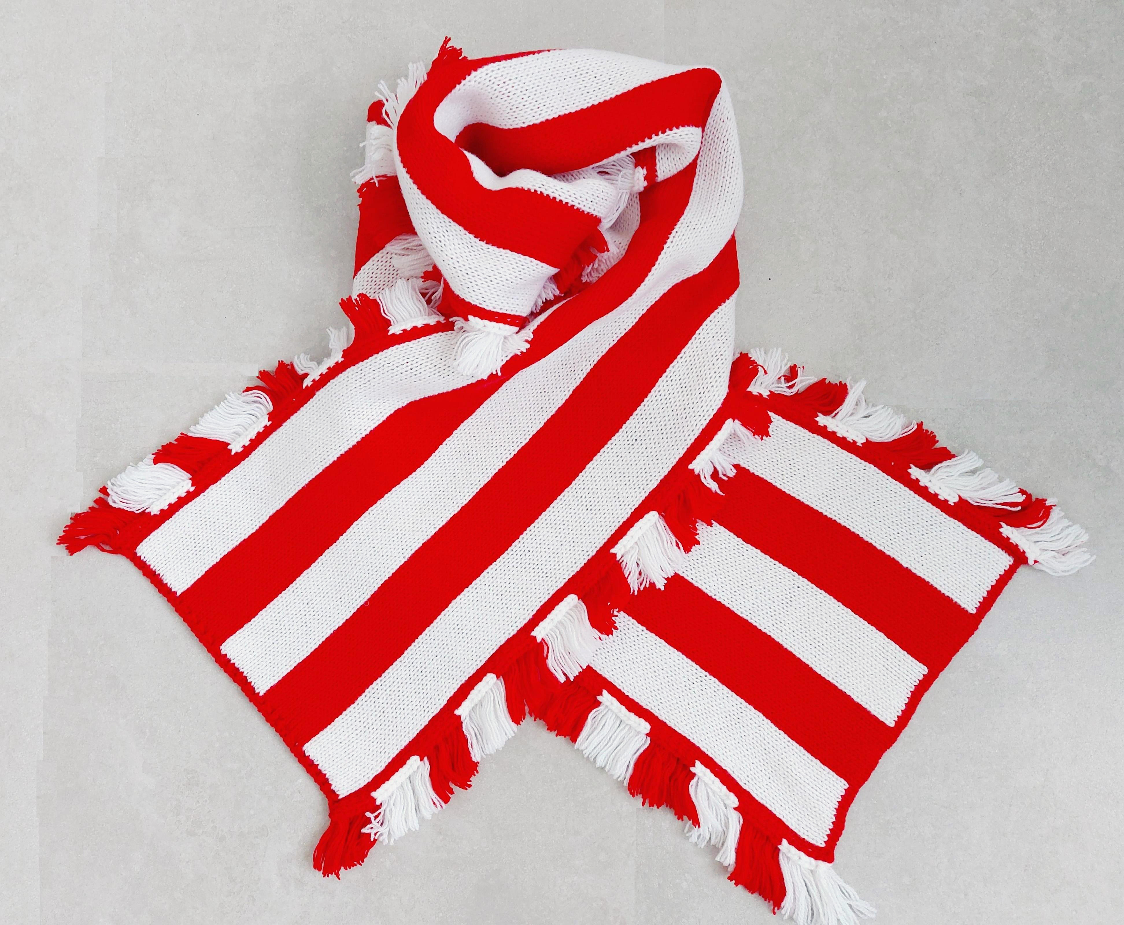 Шарф двухцветный